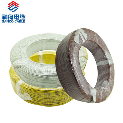 qualité  Tinned  Copper Heat Resistant ETFE Tefzel Insulated Wire Usine