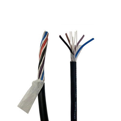 qualité  24 Awg PUR Cables PUR 4 Core Electrical Cable Heat Resistant PVC Insulation Usine