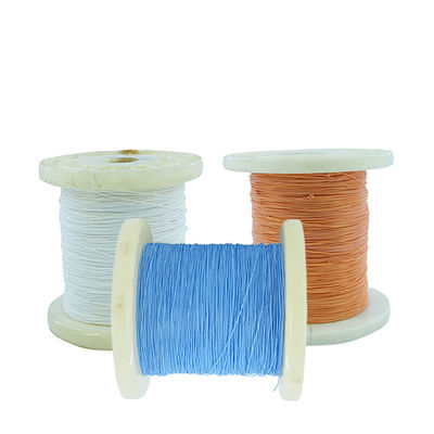 Silver Plated Copper PTFE Insulated Wire with 0.05-3mm2 Cross Section 600V Rated Voltage and -60℃~+250℃ Working Temperature