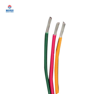 250°C High Temperature Resistance 6 8 10 12 Gauge PTFE Insulated Wire with 600V Rated Voltage for Aircraft Wiring