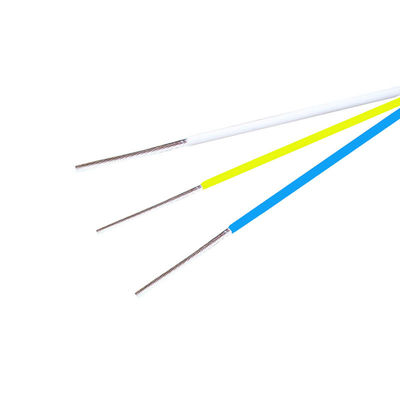 Fil de cuivre argenté à haute température, isolé en PFA, avec plusieurs calibres AWG, classé AC600V et options de 1 à 5 conducteurs