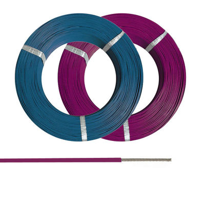 Fil de cuivre argenté à haute température, isolé en PFA, avec plusieurs calibres AWG, classé AC600V et options de 1 à 5 conducteurs