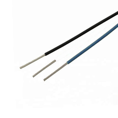 Fil de connexion isolé en PFA en cuivre argenté avec options de 1 à 5 conducteurs et une plage de tailles de 0,05 à 6 mm² pour les applications à haute température