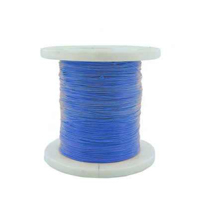 Fil de connexion isolé en PFA en cuivre argenté avec options de 1 à 5 conducteurs et une plage de tailles de 0,05 à 6 mm² pour les applications à haute température