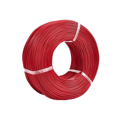 Fil électrique isolé PFA avec une large plage de températures (-60~+250℃) et une résistance chimique pour les applications à faible frottement