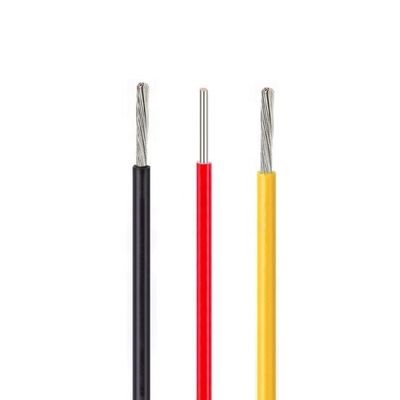 Fil isolant PFA plaqué argenté de 12 calibres avec une plage de 36 ~ 3 / 0awg et 10 couleurs de base