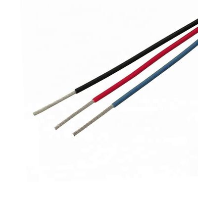 Fil de chauffage PFA en cuivre plaqué argent à 19 brins, avec une tension nominale AC600V et plusieurs calibres AWG