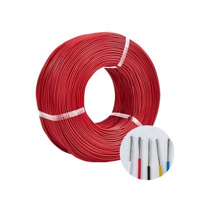 24awg 19/36 fil de cuivre plaqué argenté isolé PFA à fils avec résistance chimique et 9 couleurs disponibles