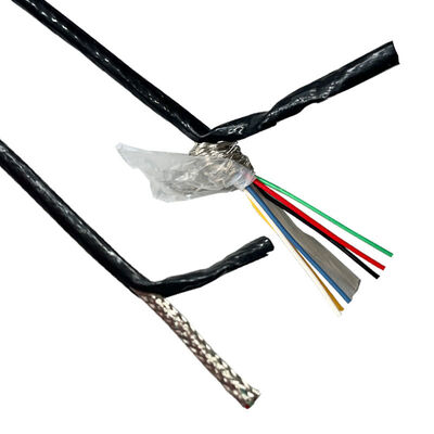 Câble de blindage Tefzel en cuivre argenté 6x26AWG avec isolation ETFE et classé 600V pour applications à haute température