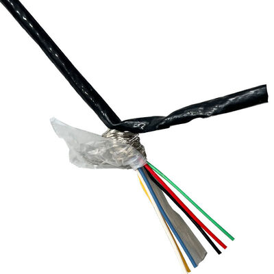 Câble de blindage Tefzel en cuivre argenté 6x26AWG avec isolation ETFE et classé 600V pour applications à haute température