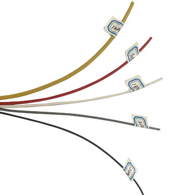 Fil de cuivre étamé multibrin gainé de Téflon 22 AWG avec résistance aux hautes températures