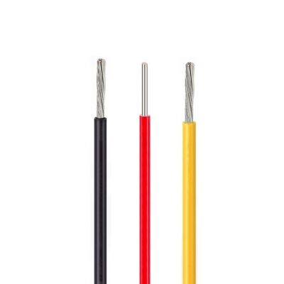 Fil de cuivre étamé 14-20 AWG avec résistance aux radiations et tension nominale de 600V, fil Tefzel isolé en ETFE