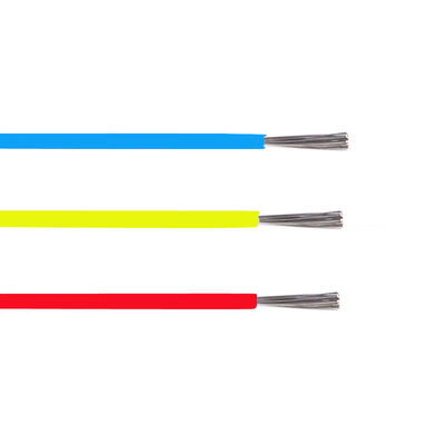 4 noyaux Fluoroplastique câble blindé argenté tressé FEP PFA PTFE fil isolé