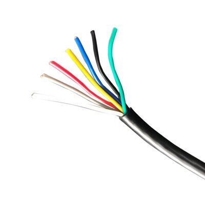 Câble flexible multibrins en cuivre isolé en PVC multicœur