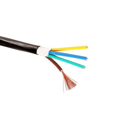 Câble flexible multibrins en cuivre isolé en PVC multicœur