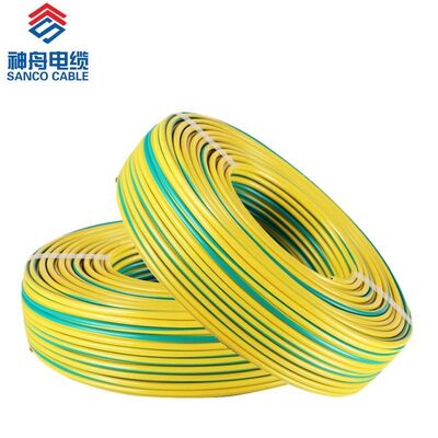Câblage électrique fixe à noyau dur BV, fil de maison enduit de PVC