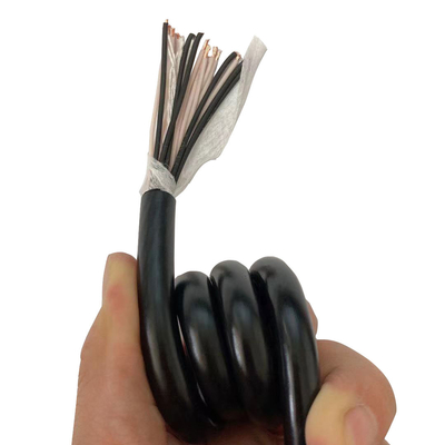 L'ODM d'OEM acceptent la gaine robotique de PVC de câble câblant la résistance d'huile électrique