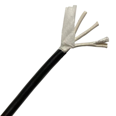 L'isolation noire PUR de PVC de couleur câble le câble ignifuge