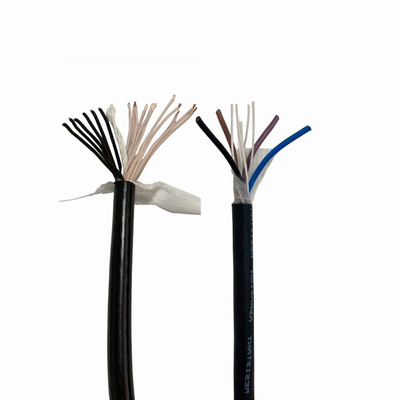 le câble robotique de PVC 105C a échoué le câblage cuivre 300V flexible superbe