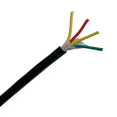 Tefzel a isolé le noyau du câble 4 de basse tension de câble de commande