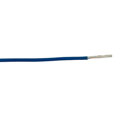 Le fil de haute température d'A.W.G. du bleu 30 a tressé Tin Coated Copper Wire
